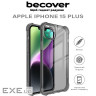 Чохол до мобільного телефона BeCover Anti-Shock Apple iPhone 15 Plus Grey (710622)
