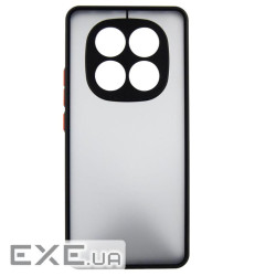 Чохол-накладка Dengos Matt для Xiaomi Redmi Note 14 Pro Black (DG-TPU-MATT-156)