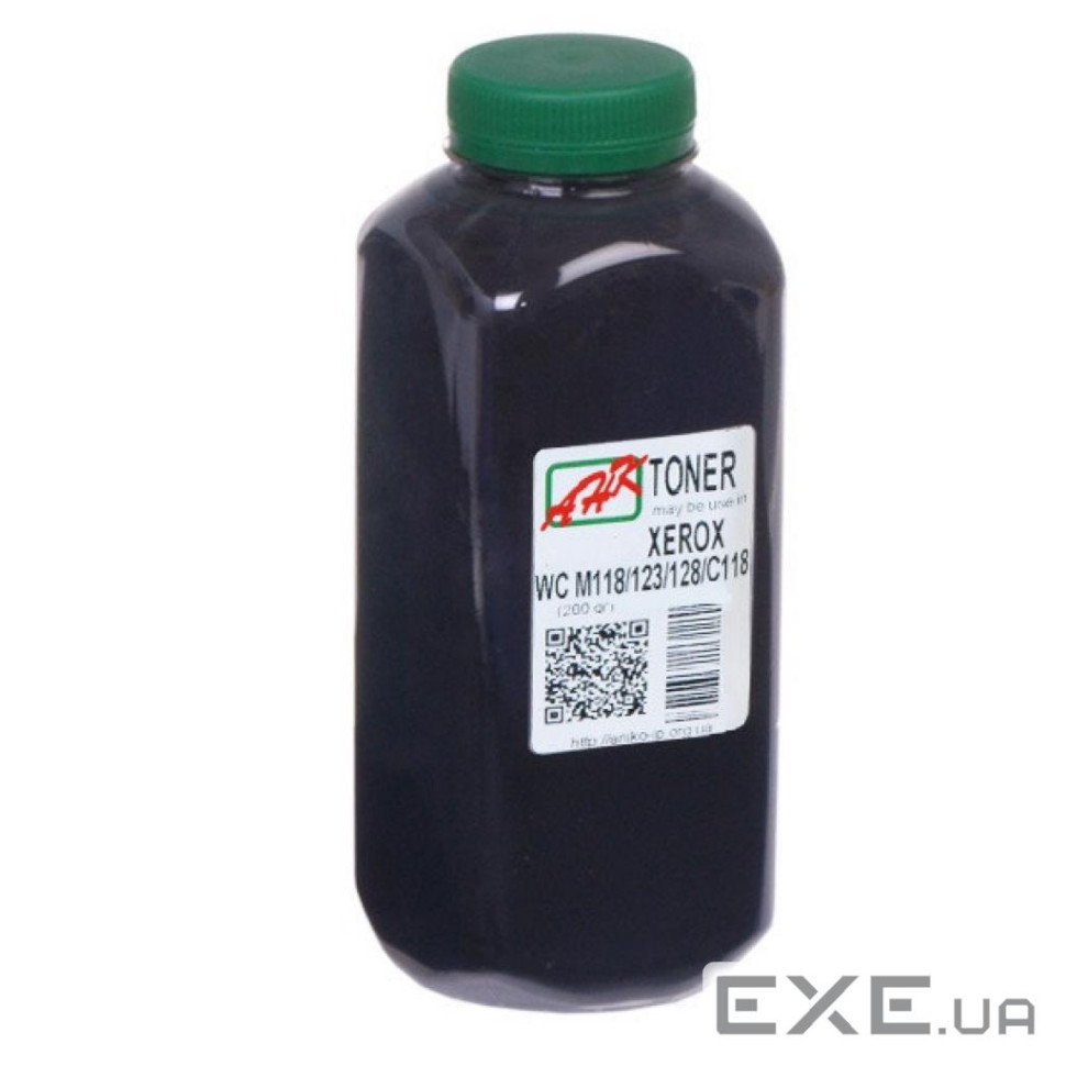 Тонер WC M118/123/128/C118, 200г Black TEXT AHK (3202506)