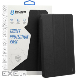 Чохол до планшета BeCover Tri Fold Hard Apple iPad Pro 12.9 2020/2021/2022 Black (709668) (709668)