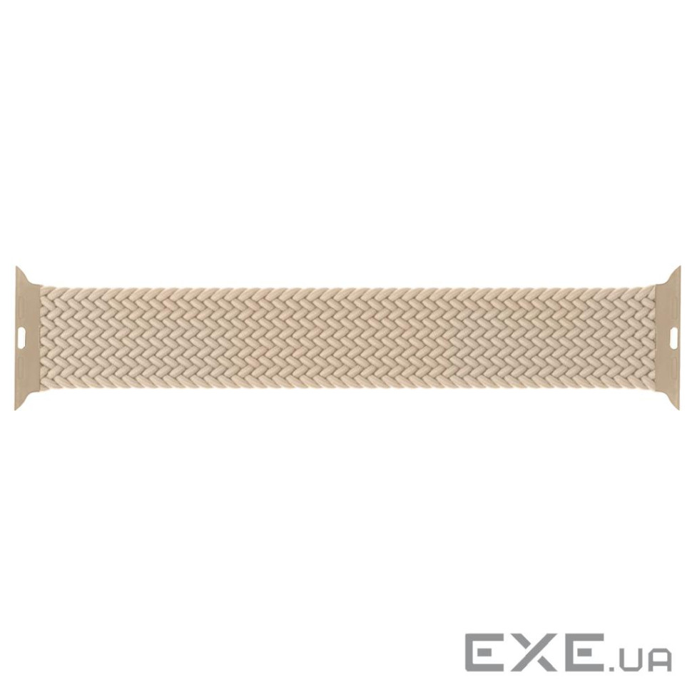 Ремінець Armorstandart Braided Solo Loop для Apple Watch 38mm/40mm/41mm Beige Size 2 (120 (ARM64891)