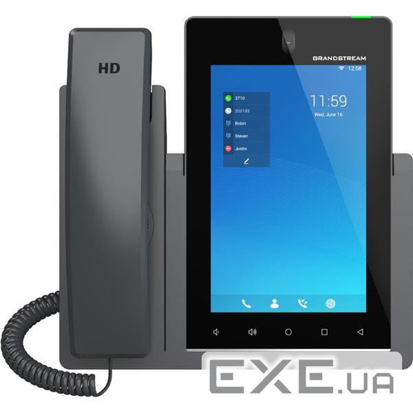 Grandstream GXV3470 is a powerful desktop video phone for enterprise users, 7 inch 1280x800 capacit