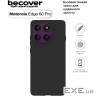 Чохол до мобільного телефона BeCover Motorola Edge 60 Pro Black (713774)