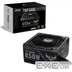 Блок живлення 650W ASUS TUF Gaming 650 (TUF-GAMING-650B)