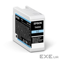Картридж стуменевий світло голубий для SC-P700 EPSON Light Cyan T46S5 ink 25ml (C13T46S500)