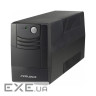 ДБЖ Prologix 600 (PLP600VA2LED), Lin.int., AVR, 2 x євро, пластик