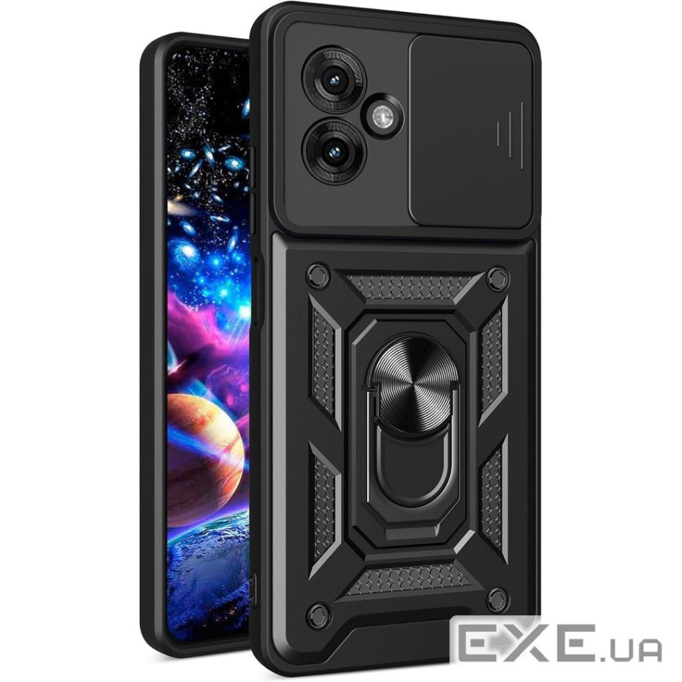 Чeхол-накладка BeCover Military для Motorola Moto G55 Black (713056)