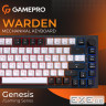 Дротова механічна клавіатура GamePro MK160 V2 Warden QLAB Sakura Black (MK160-V2-B-QS)
