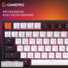 Дротова механічна клавіатура GamePro MK160 V2 Warden QLAB Sakura Black (MK160-V2-B-QS)