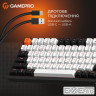 Дротова механічна клавіатура GamePro MK160 V2 Warden QLAB Sakura Black (MK160-V2-B-QS)