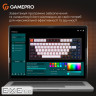 Дротова механічна клавіатура GamePro MK160 V2 Warden QLAB Sakura Black (MK160-V2-B-QS)