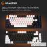Дротова механічна клавіатура GamePro MK160 V2 Warden QLAB Sakura Black (MK160-V2-B-QS)