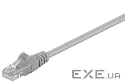 Патч-корд неекранований RJ45 UTP5e 2.0m,patch AWG28 D=4.5mm Gold Protect,сірий (75.06.8357-10) (75.06.8357-10)