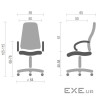 Офісне крісло Аклас Кап FX СН TILT Бежеве (09698)