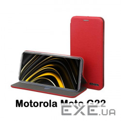 Чохол до мобільного телефона BeCover Exclusive Motorola Moto G22 Burgundy Red (707909)