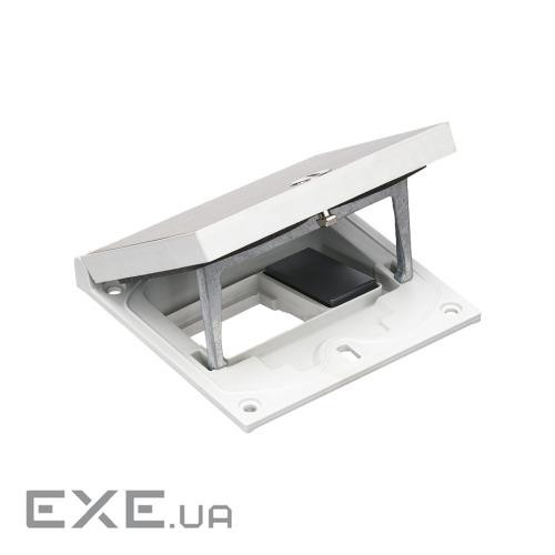 Люк до підлог коробки IP66 1,5хK45 із заглушк 22,5x45мм, під ключ, нерж сталь (KFH100SEC/72)
