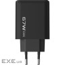 СЗУ Proove Silicone Power 2 67W (2*Type-C+USB) black (WCSP26120001)