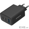 СЗУ Proove Silicone Power 2 67W (2*Type-C+USB) black (WCSP26120001)