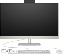 Моноблок 27" HP 27-cr0057ua AiO i5-1335U/16Gb/SSD1Tb/WiFi/Cam/K&M/DOS/Shell White (BV7Y5EA)