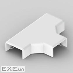 Трійник для LHD 20x10 білого кольору, Серія LHD, ПВХ (8924_HB)