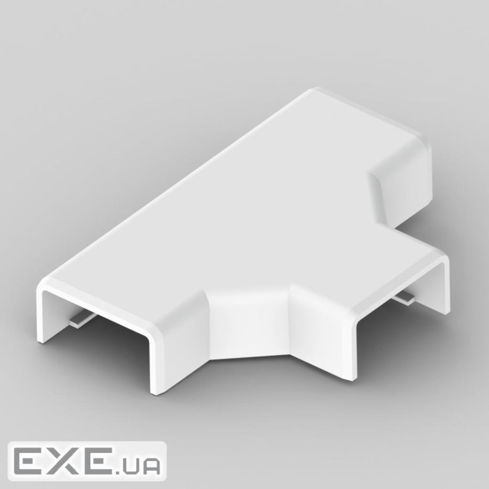 Трійник для LHD 20x10 білого кольору, Серія LHD, ПВХ (8924_HB)