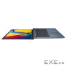 ноутбук 17.3FMI/C5-120U/16/512/Intel HD/DOS/BL/Qui et Blue ASUS X1704VA-AU982 (90NB13X2-M00H90)