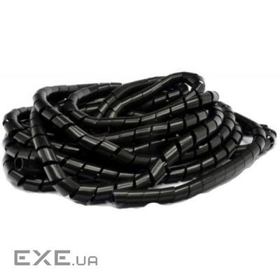 Кабельний організатор KSS для укладання кабелів у джгут, спіральний ПВХ, буд. 24 мм, 10 м (KS-24BKZ-B9)