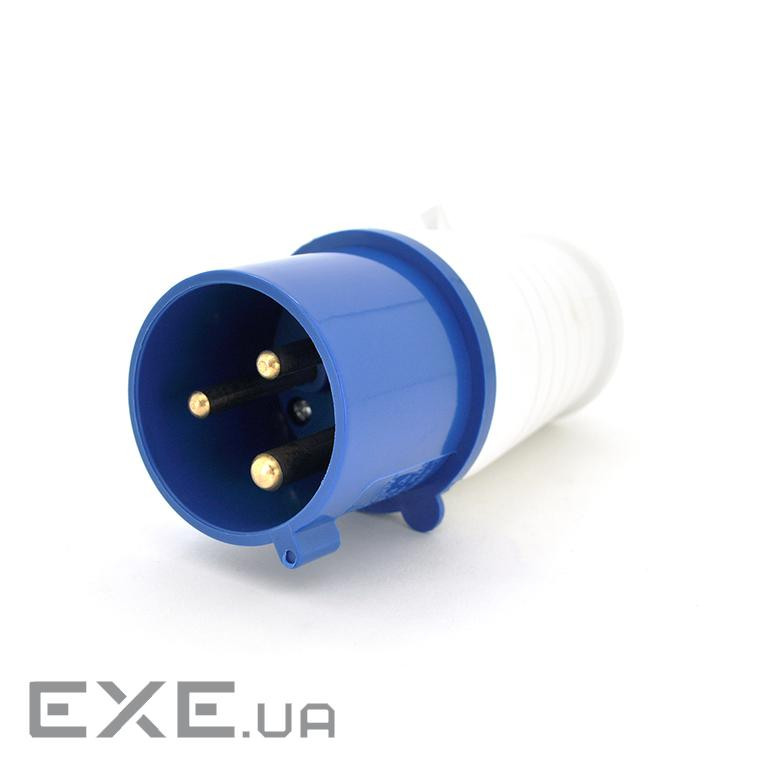 Вилка кабельна SF-023, 3 контакту, 2Р+E, 32А , 380V, IP44