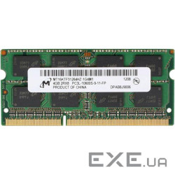 Модуль пам'яті MICRON SO-DIMM DDR3L 1333MHz 4GB (MT16KTF51264HZ-1G4M1)