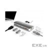 Багатопортовий мультиадаптер J5create JCD383-N, USB Type-C 9-в-1