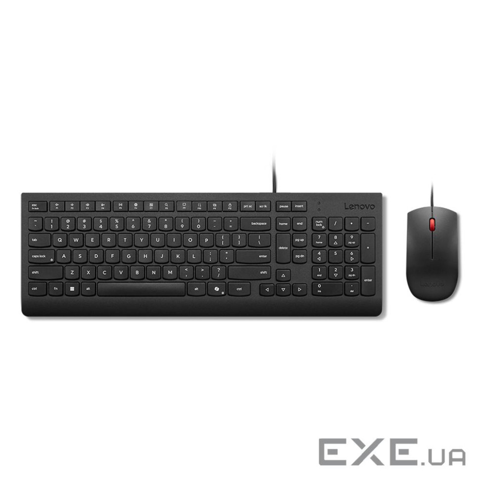 Комплект Lenovo Essential Wired Combo Keyboard and Mouse UA LENOVO Essential Wired Comb (4X31R68752)