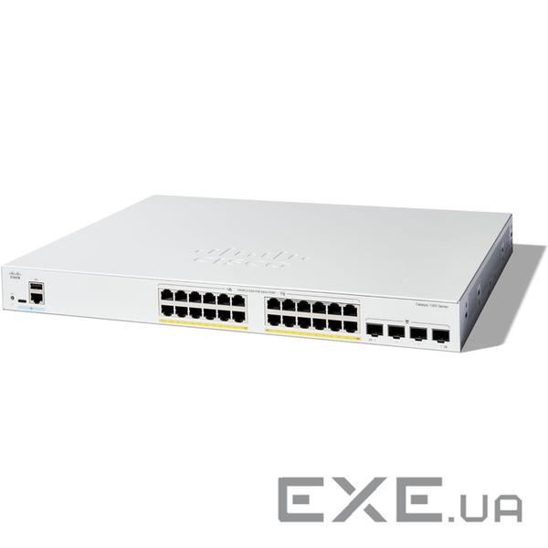 Catalyst 1300 24-port GE, Full PoE, 4x1G SFP (C1300-24FP-4G)
