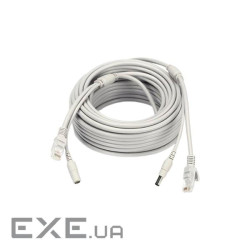 Патчкорд комбінований по кручений парі GreenVision GV-RJ-45+DC-20M (19481)