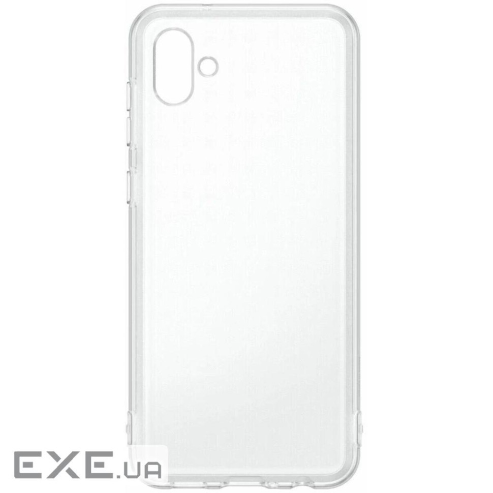 Чохол до мобільного телефона Samsung Samsung A04 Soft Clear Cover Transparency (EF-QA045TTEGRU)