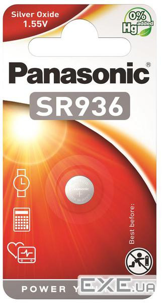 Батарейка Panasonic SR936 * 1 Silver Oxide (SR-936EL/1B)