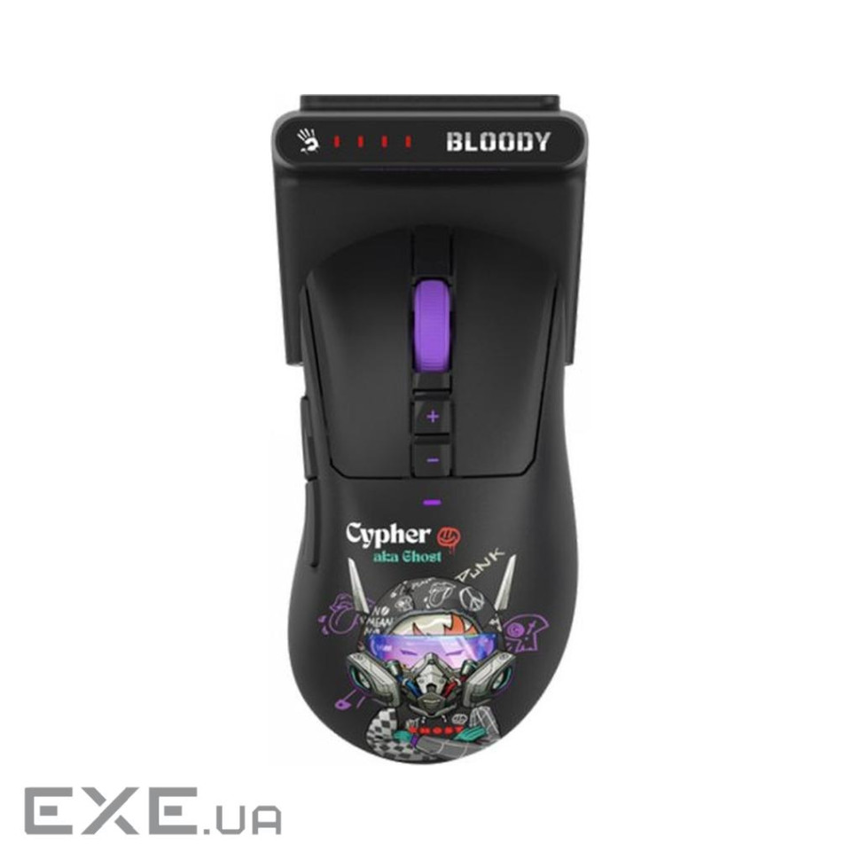 Мишка A4Tech Bloody R73 Ultra Duo Wireless Cypher Ghost (4711421002370)