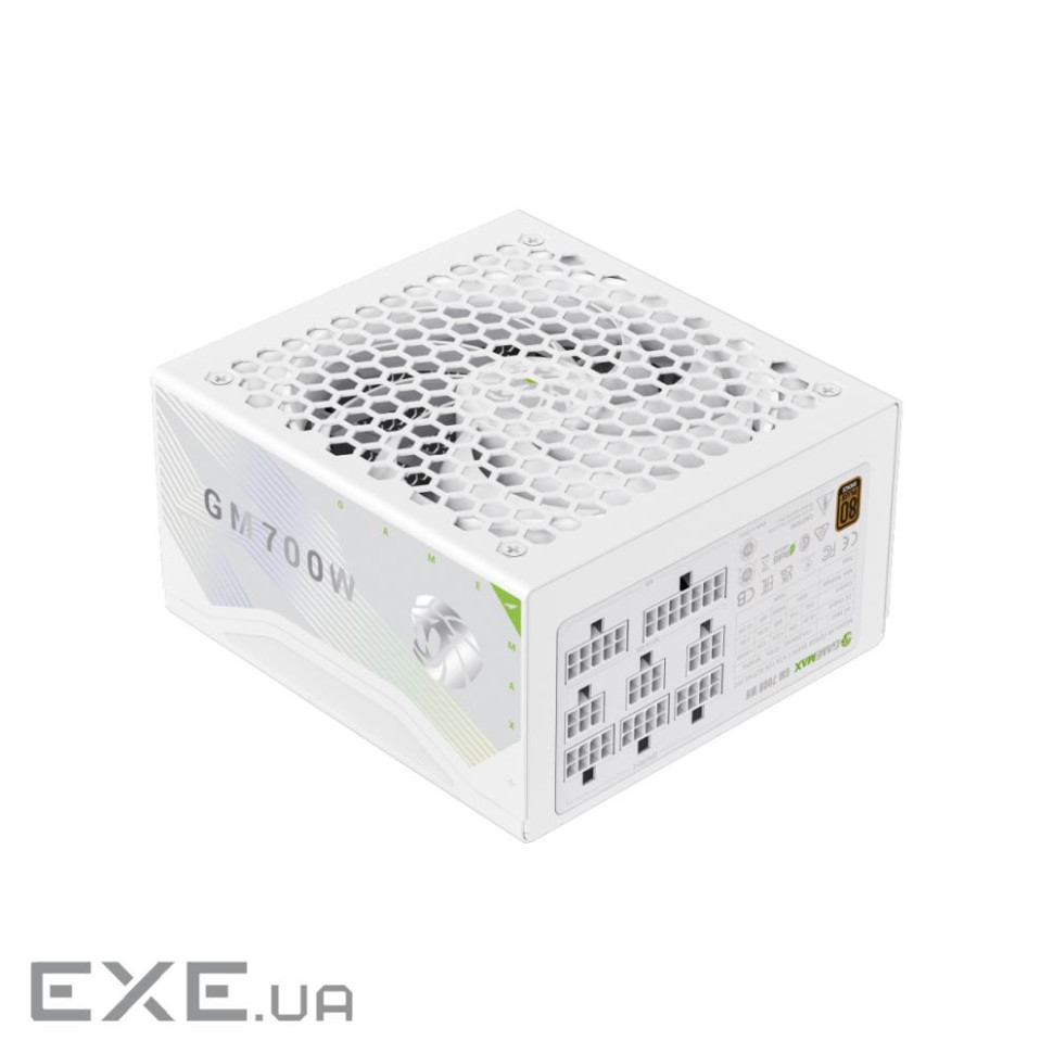 Блок живлення Gamemax 700W (GM 700B WH Fully-modular New)