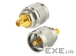 Перехідник SMA Female - UHF Male (SMA мама, гніздо-UHF тато, штекер) ціна за 1 шт (YT42309)