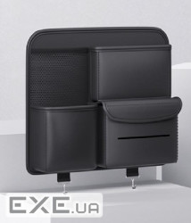 Автомобільний органайзер CABULE на передні сидіння, 35x28х7.5см, кріплення до сиді (CABULE-35287-Bl)