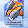 Кабель мультимедійний DisplayPort M to HDMI M 4K60Hz 18Gbps HDR10 3D Ugreen (95418)