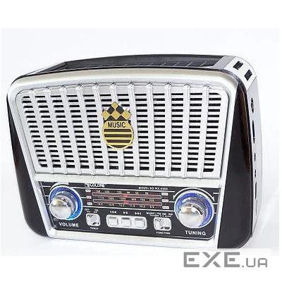 Радіоприймач GOLON RX-456S, LED, 3W, FM радіо, Входи microSD, USB, AUX, корпус пластма (MSP-RX-456S) (MSP-RX-456S)