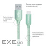 Дата кабель USB 2.0 AM to USB-C 1.0m mint ColorWay (CW-CBUC003-MT)