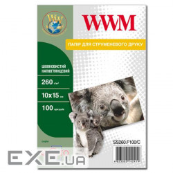 Photo paper WWM 10x15 (SS260.F100/C)
