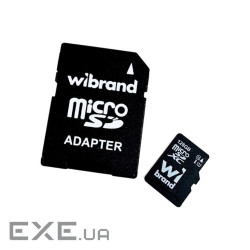 Карта пам"яті Wibrand 128GB microSD class 10 (WICDHU1/128GB-A)