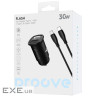 АЗУ Proove Flash 30W (Type-C + USB) + Cable Type-C to Type-C black (CCFC30111201)