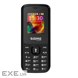 Мобільний телефон Sigma X-style 171 MINI Track Black (4827798813713)