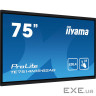 75" 16:9 інтерактивний VA РК дісплей, 3840х2160, P ureTouch-IR+, 24/7, 435 кд/м2, (TE7514MIS-B2AGAX)