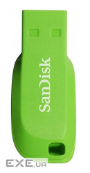 USB накопичувач SanDisk 16GB USB Cruzer Blade Green (SDCZ50C-016G-B35GE)