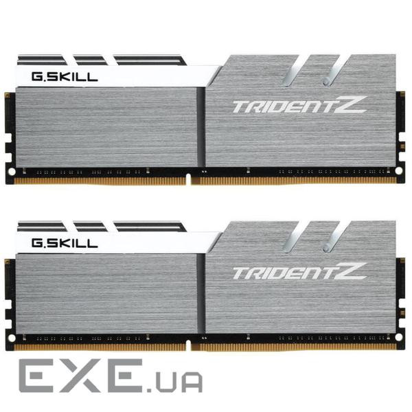 DDR-4 16GB (PC4-3200) Trident Z Silver H/ White logo G.SK (F4-3200C16D-16GTZSW)