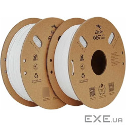 Пластик для 3D-принтера Creality PLA Fast, Ender, 1.75мм, white, 2x1кг (3301010396)